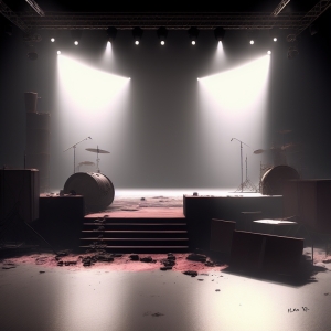 M-Fabrik - abgerockte Bühne (133)